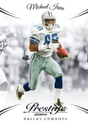 2024 Panini Prestige Base Set Michael Irvin #82 card