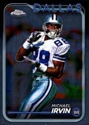 2024 Topps Chrome Base Set Michael Irvin #36 card