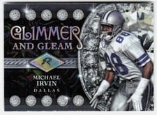 2024 Topps Resurgence Glimmer and Gleam Michael Irvin #GG-15 card