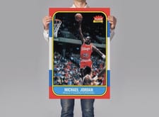 Michael Jordan 1986 Fleer #57