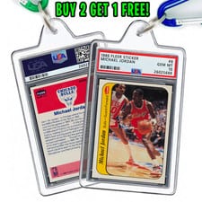 Michael Jordan 1986 Fleer Sticker #8