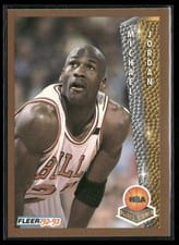 1992-93 Fleer Base Set Michael Jordan #246 card