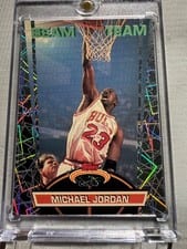 Michael Jordan 1992 Stadium Club Beam Team #1 card