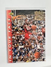 1992 Upper Deck Michael Jordan Error #453 card