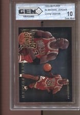 1993 Fleer Living Legends Michael Jordan #4 card
