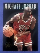 1993 Skybox Premium Center Stage Michael Jordan #CS1 card