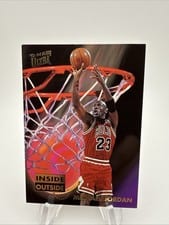 1993 Ultra Inside Outside Michael Jordan #4 card