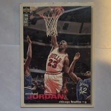 1995-96 Collector's Choice Base Set Michael Jordan #45 card