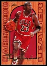 1995 Fleer Flair Hardwood Leaders Michael Jordan #4 card