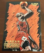 1996 Fleer Michael Jordan #123 card