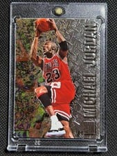 1996 Fleer Metal Michael Jordan #11 card