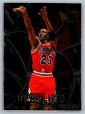 1996 Fleer Metal Michael Jordan #128 card