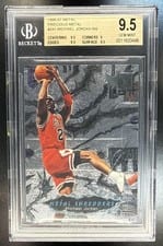 1996 Fleer Metal Michael Jordan #241 card