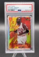 1996 Topps Season's Best Michael Jordan #1 card