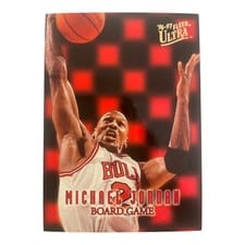 1996 Ultra Board Game Michael Jordan #7 card