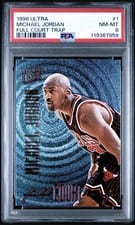 1996 Ultra Full Court Trap Michael Jordan #1 card