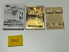 1997 Fleer 23KT Gold Michael Jordan card