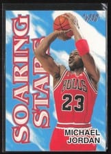 1997 Fleer Soaring Stars Michael Jordan #9 card
