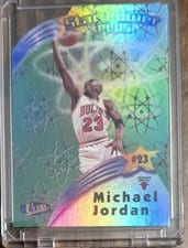Michael Jordan 1997 Ultra Star Power card