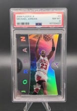 2006 Fleer E-X Michael Jordan #4 card