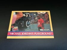 1990 Hoops Michael Jordan's Playground #382 card
