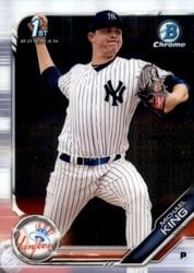 2019 Bowman Chrome Prospects Michael King #BCP-162 card