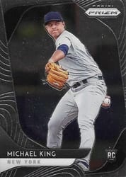 2020 Panini Prizm Base Set Michael King #67 card