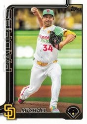 2025 Topps Base Set Michael King #195 card