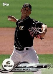 2018 Topps Pro Debut Base Set Michael Kopech #14 card