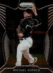 2019 Panini Prizm Base Set Michael Kopech #46 card