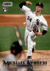 2019 Stadium Club Base Set Michael Kopech #46 card