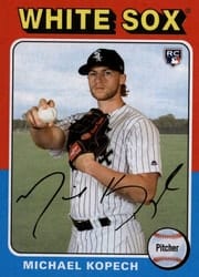 2019 Topps Archives Base Set Michael Kopech #155 card