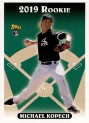 2019 Topps Archives Base Set Michael Kopech #322 card