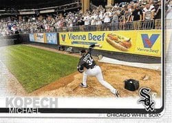 2019 Topps Base Set Michael Kopech #49 card