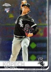 2019 Topps Chrome Base Set Michael Kopech #17 card
