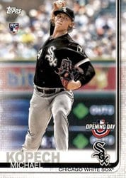 2019 Topps Opening Day Base Set Michael Kopech #131 card