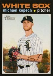 2020 Topps Heritage Base Set Michael Kopech #567 card