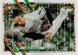 2021 Topps Holiday Base Set Michael Kopech #HW28 card