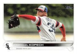 2022 Topps Base Set Michael Kopech #616 card