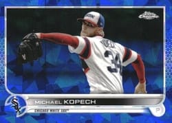 2022 Topps Chrome Sapphire Edition Base Set Michael Kopech #616 card