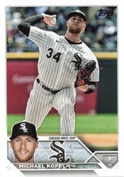 2023 Topps Base Set Michael Kopech #585 card