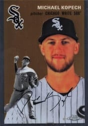 2023 Topps Chrome Platinum Anniversary Base Set Michael Kopech #165 card