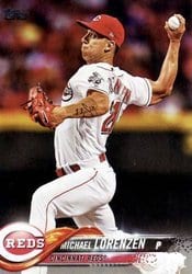 2018 Topps Base Set Michael Lorenzen #137 card