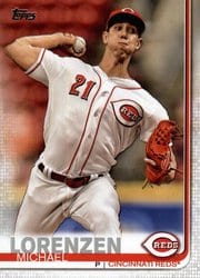 2019 Topps Base Set Michael Lorenzen #304 card