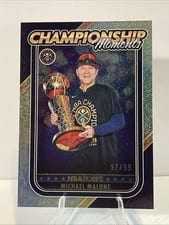 2023-24 Hoops Championship Moments Michael Malone #10 card