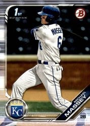 2019 Bowman Draft Base Set Michael Massey #BD-111 card