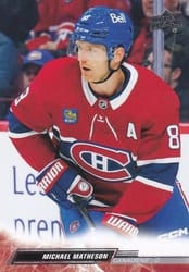 2022-23 Upper Deck Base Set Michael Matheson #576 card