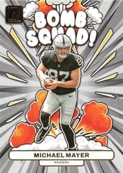 2023 Donruss Bomb Squad Michael Mayer #BS-29 card