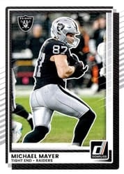 2025 Donruss Base Set Michael Mayer #117 card