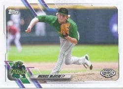 2021 Topps Pro Debut Base Set Michael McAvene #PD-108 card